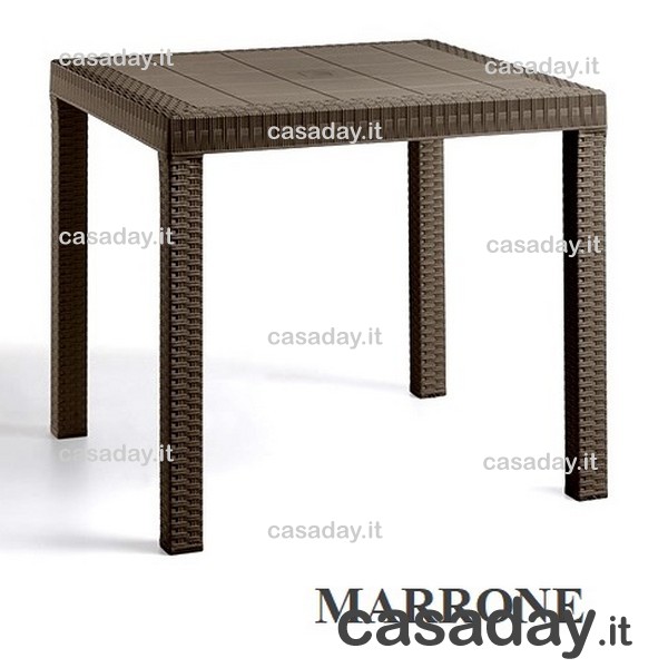 TAVOLO DALLAS 80x80 bica
